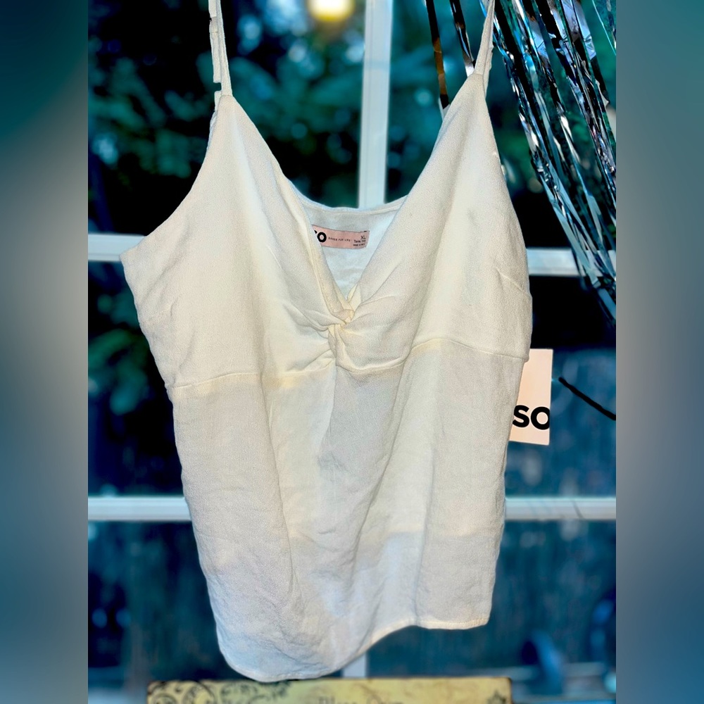 SO Front-Knot Tank NEW with tag